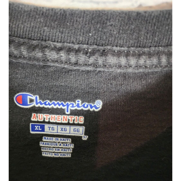 Earl Sweatshirt x Champion T Shirt Mens Large Black Pink Short Sleeve Rap Tee - Picture 3 of 4